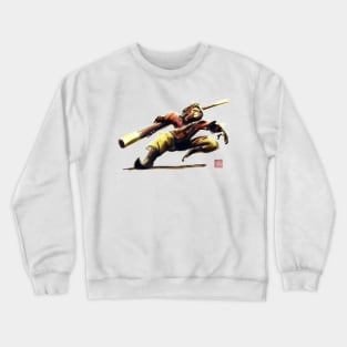 Monkey King in Action Crewneck Sweatshirt